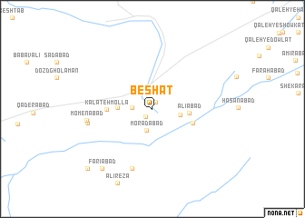 map of Be‘shat