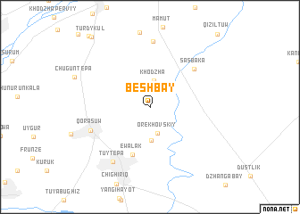 map of Beshbay