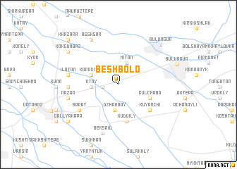 map of Besh-Bolo