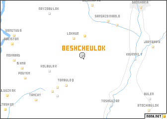 map of Beshcheulok