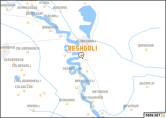 map of Beshdali