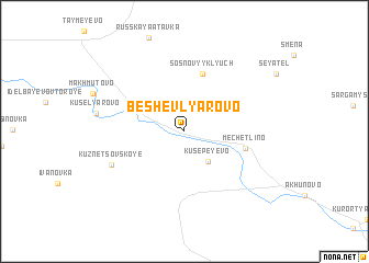 map of Beshevlyarovo