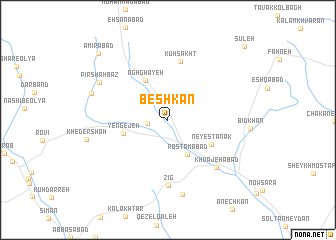 map of Beshkan