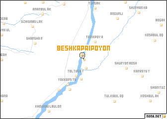 map of Beshkapai Poyon