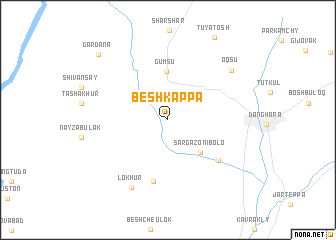 map of Beshkappa