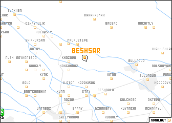 map of Beshsar