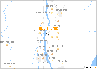 map of Beshtemir