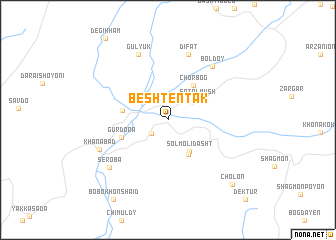 map of Beshtentak
