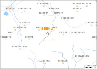 map of Beshuy