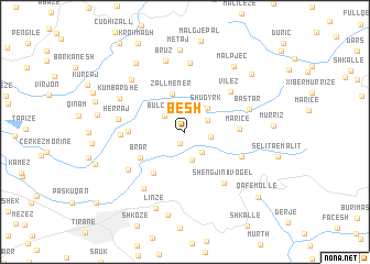 map of Besh