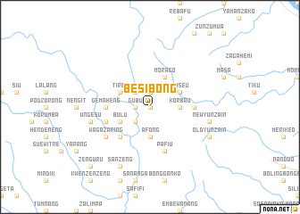 map of Besibong