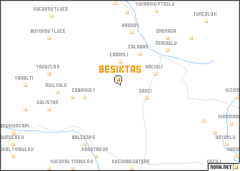 map of Beşiktaş