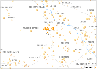 map of Beširi