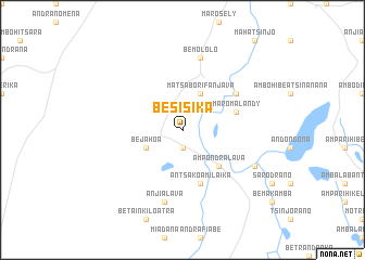 map of Besisika