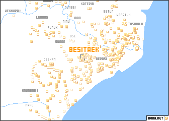 map of Besitaek