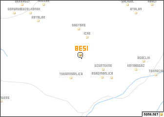 map of Besi