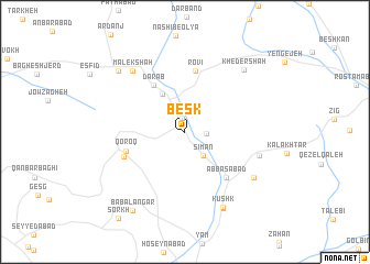 map of Besk