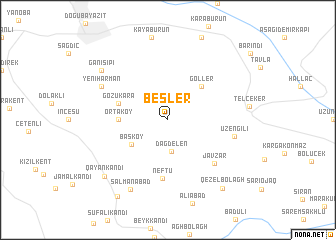 map of Besler