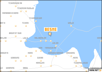 map of Besmé