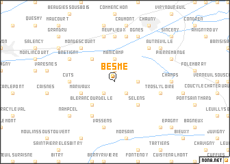 map of Besmé