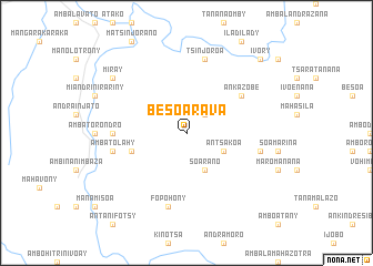 map of Besoarava