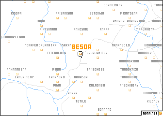 map of Besoa