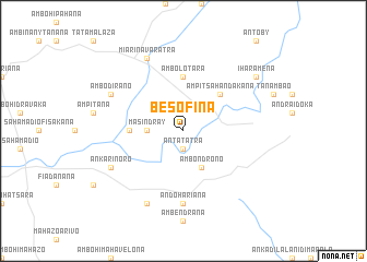 map of Besofina