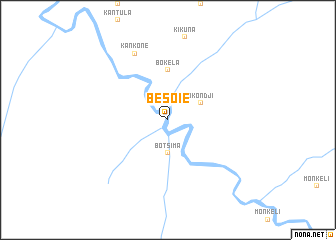 map of Besoie