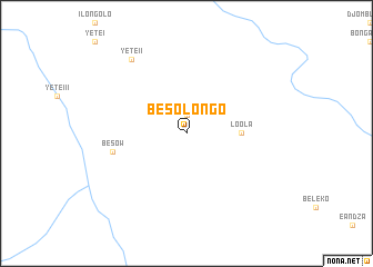 map of Besolongo