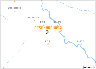 map of Besombo-Nkasa