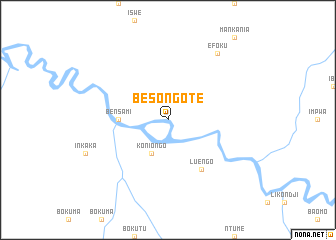 map of Besongote