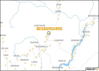 map of Besoung Kang