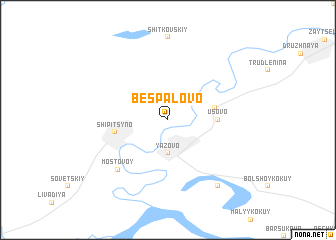 map of Bespalovo