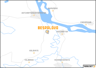 map of Bespalovo