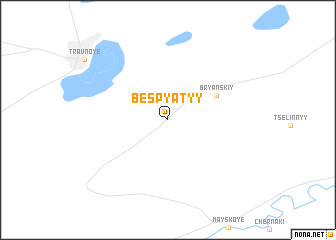 map of Bespyatyy