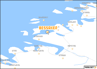 map of Bessaker