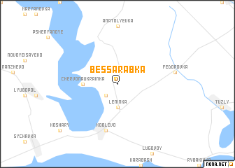 map of Bessarabka