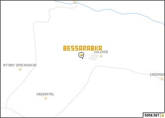 map of Bessarabka