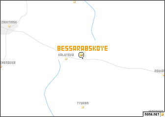 map of Bessarabskoye