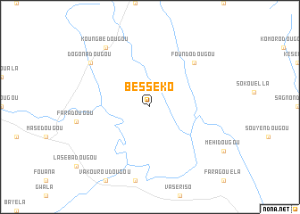 map of Bésséko