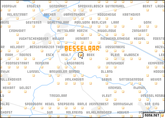 map of Besselaar