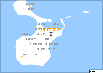 map of Besser
