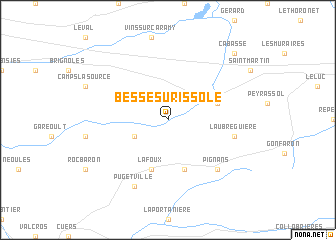 map of Besse-sur-Issole
