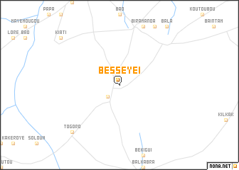 map of Besseye I