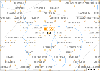 map of Bessé