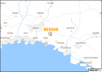 map of Bessho