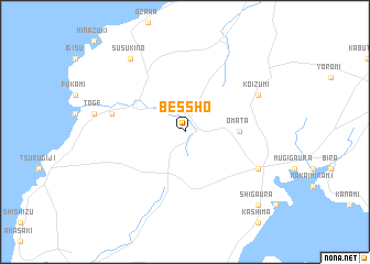 map of Bessho