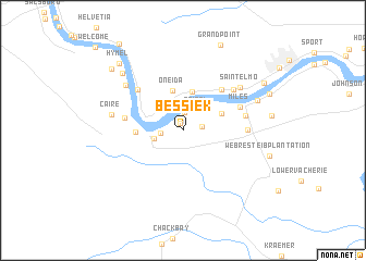 map of Bessie K