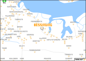 map of Bessi Nding