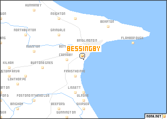 map of Bessingby